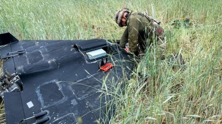 На Миколаївщині після атаки дронів “Шахед” і “Молнія” спалахнуло агропідприємство