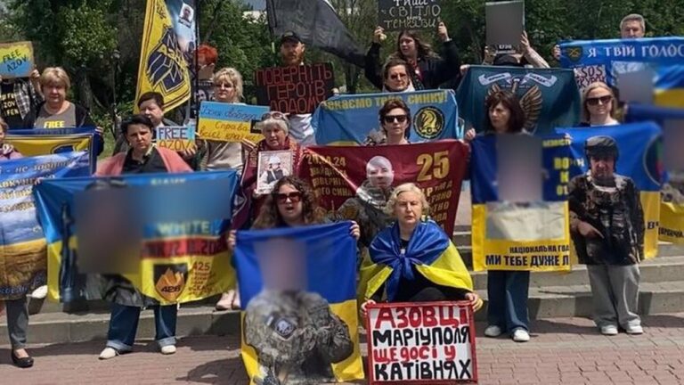 У Запоріжжі пройшли акція та автопробіг на підтримку військовополонених