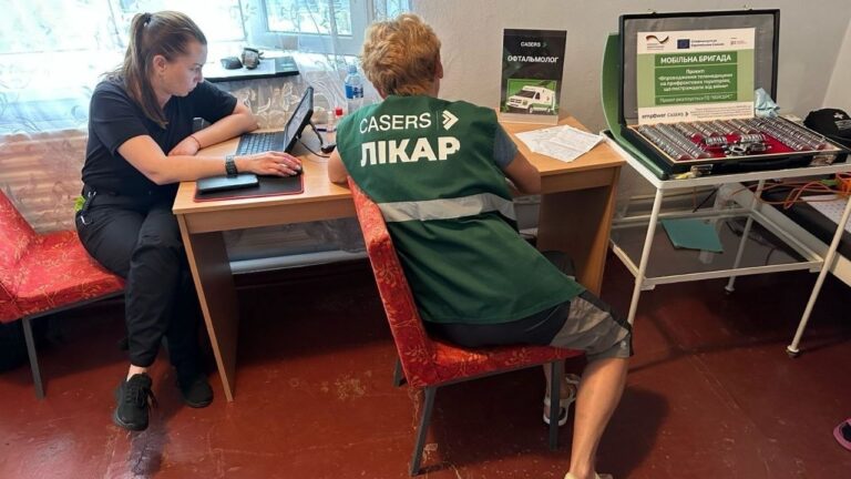Мобільна бригада лікарів відвідала прифронтові громади Херсонщини