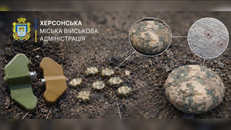 Через загрозу мінування мешканців Херсона закликали бути обережними