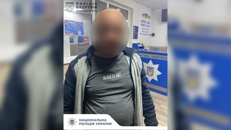 Нетверезий чоловік влаштував стрілянину біля кафе у Запоріжжі