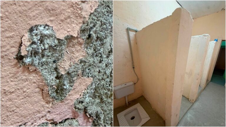 У Березівській РВА визнали придатним шкільне укриття з пліснявою та туалетами без дверей