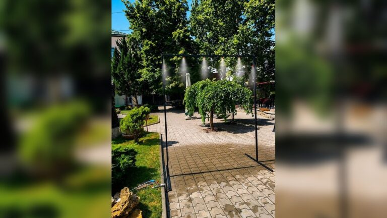 “Туманчики” проти спеки: у Миколаєві встановили нові охолоджувальні рамки