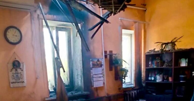 Росіяни повторно атакували сільраду в Біленькому під час евакуації майна