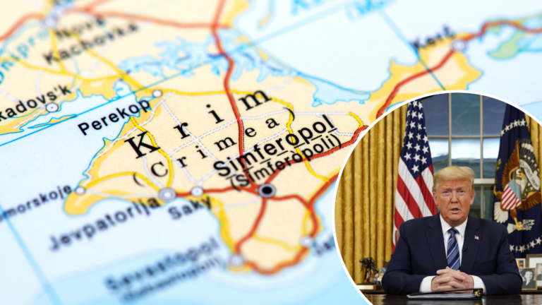 Трамп назвав Крим найціннішою територією України й оточив його неіснуючим океаном