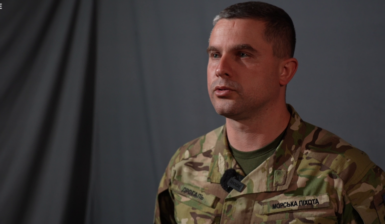 Українські морпіхи знищили два човни росіян на підступах до острова в Дніпрі