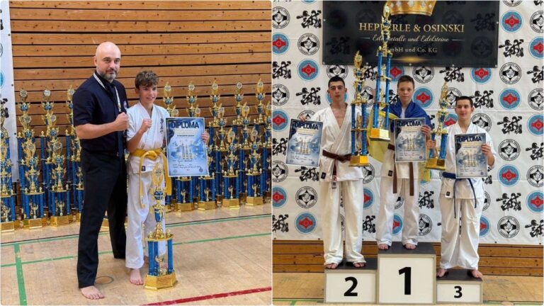 Херсонські каратисти завоювали чотири медалі на чемпіонаті Європи в Німеччині