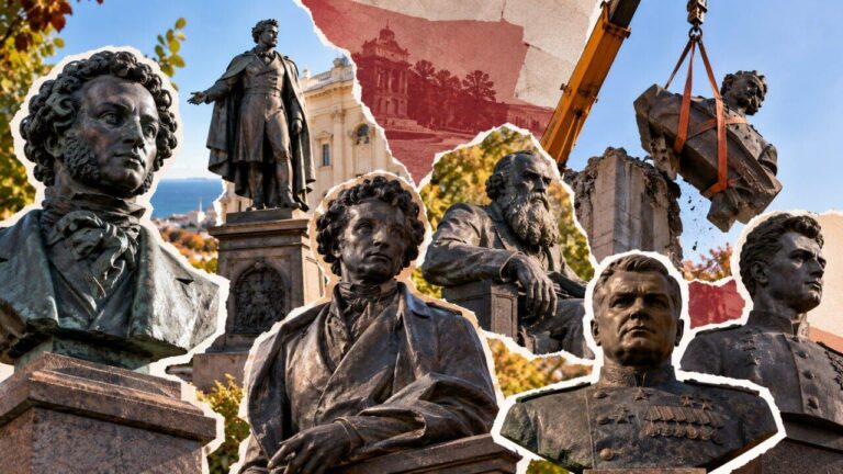 В Одесі сім пам’ятників і погрудь потрапили до списку на демонтаж
