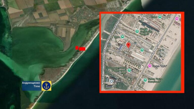 В окупованій Кирилівці уражена база російських військових – Андрющенко