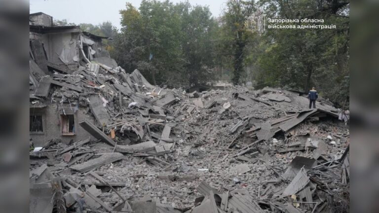У Запоріжжі кількість загиблих від російського удару зросла до семи