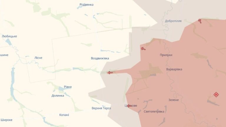 Росіяни просунулися біля Воздвижівки – DeepState