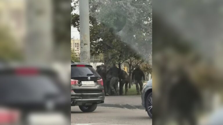 У мережі поширили відео силової мобілізації в Одесі