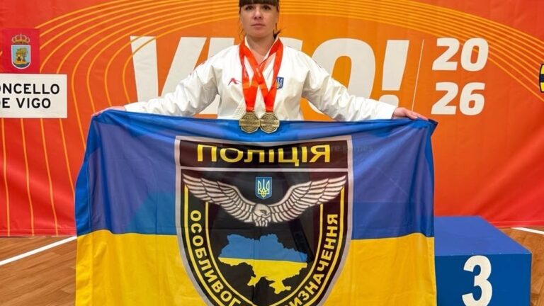 Поліцейська з Одещини стала дворазовою чемпіонкою European Police & Fire Games 2026